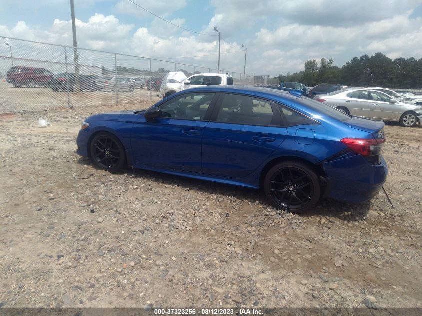 2HGFE2F54NH566919 Honda Civic Sedan SPORT 3