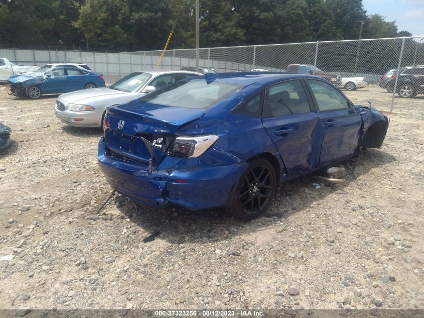 2HGFE2F54NH566919 Honda Civic Sedan SPORT 4