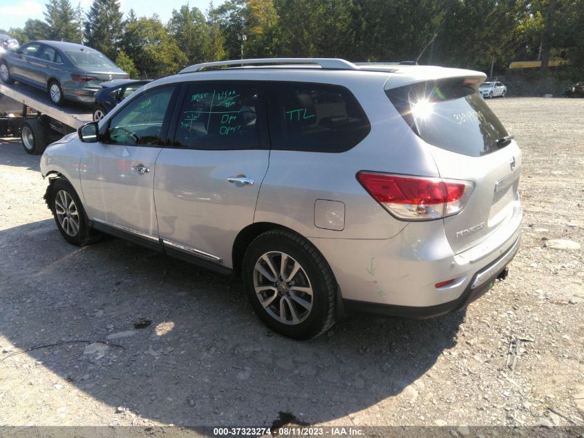 2015 NISSAN PATHFINDER SL - 5N1AR2MM9FC617581