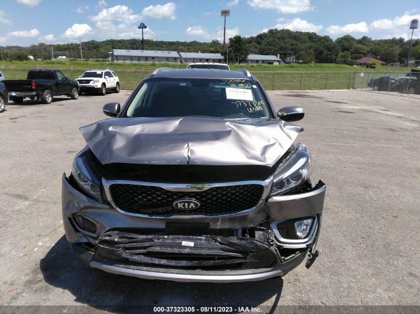 2018 KIA SORENTO EX V6 - 5XYPHDA55JG349496