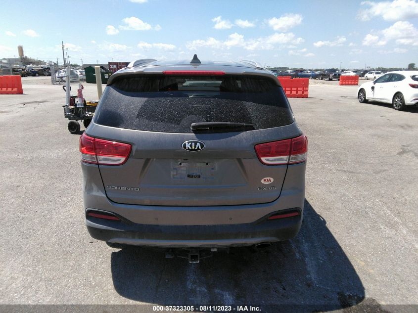 2018 KIA SORENTO EX V6 - 5XYPHDA55JG349496