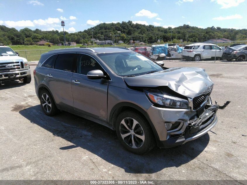 2018 KIA SORENTO EX V6 - 5XYPHDA55JG349496