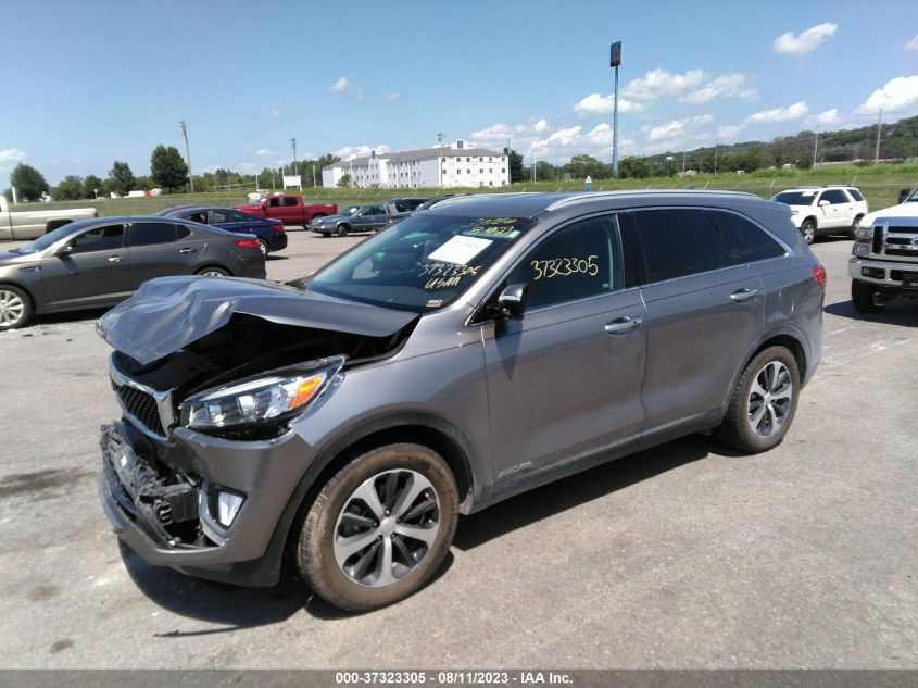 2018 KIA SORENTO EX V6 - 5XYPHDA55JG349496