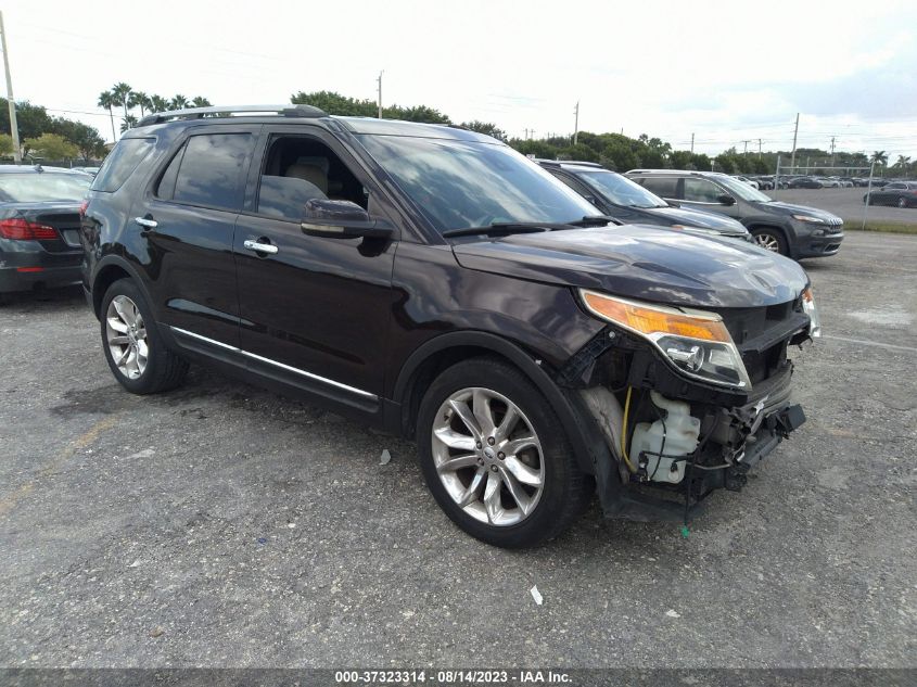 2013 FORD EXPLORER LIMITED - 1FM5K7F82DGA49330