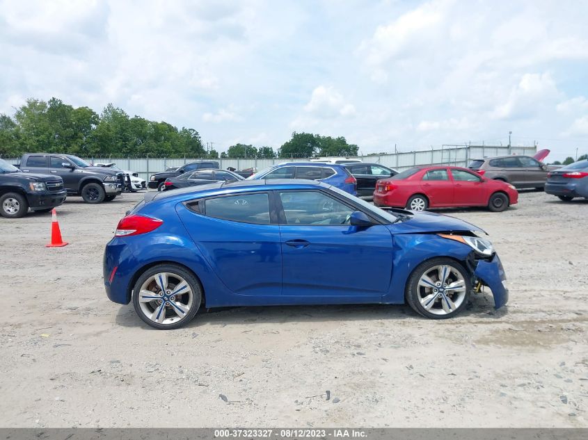 2017 HYUNDAI VELOSTER VALUE EDITION - KMHTC6AD4HU324805