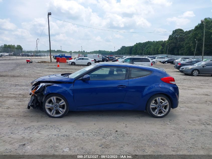 2017 HYUNDAI VELOSTER VALUE EDITION - KMHTC6AD4HU324805