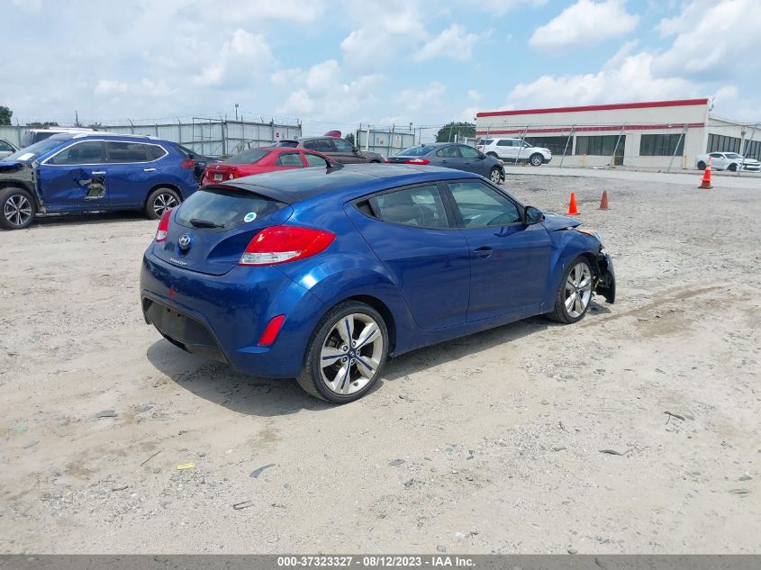 2017 HYUNDAI VELOSTER VALUE EDITION - KMHTC6AD4HU324805