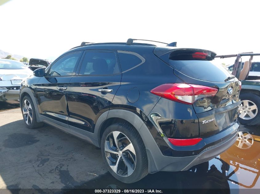 2016 HYUNDAI TUCSON LIMITED - KM8J33A29GU263373