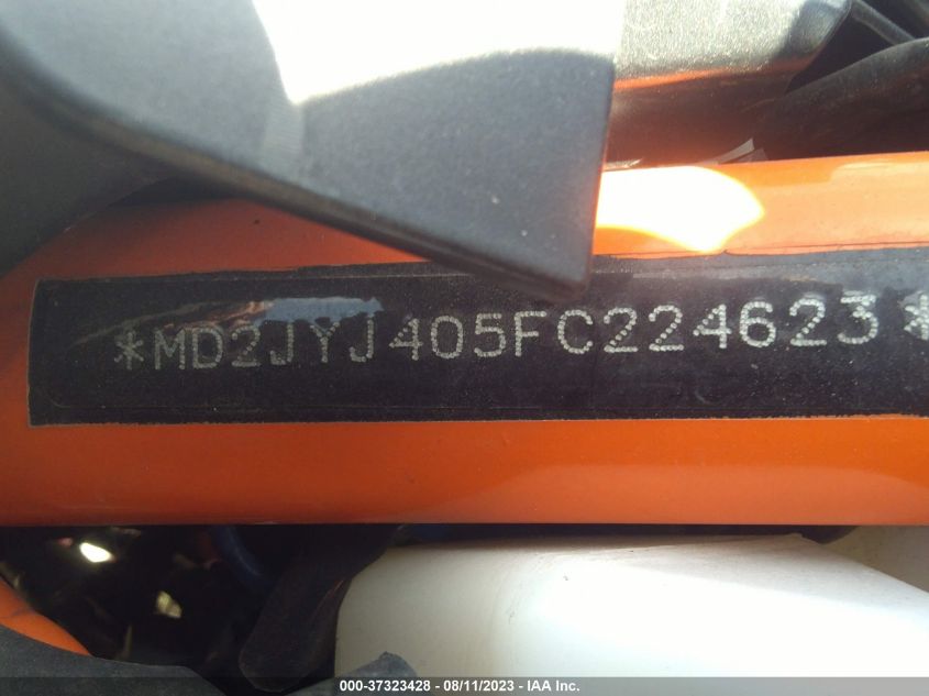 2015 KTM 390 DUKE MD2JYJ405FC224623