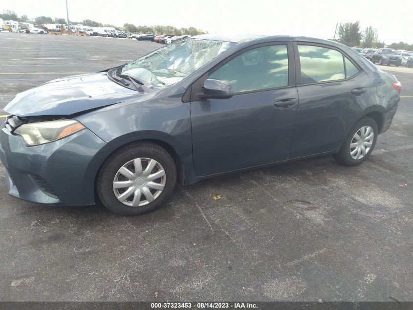 2014 TOYOTA COROLLA L/LE/S/S PLUS/LE PLUS - 5YFBURHE3EP118736