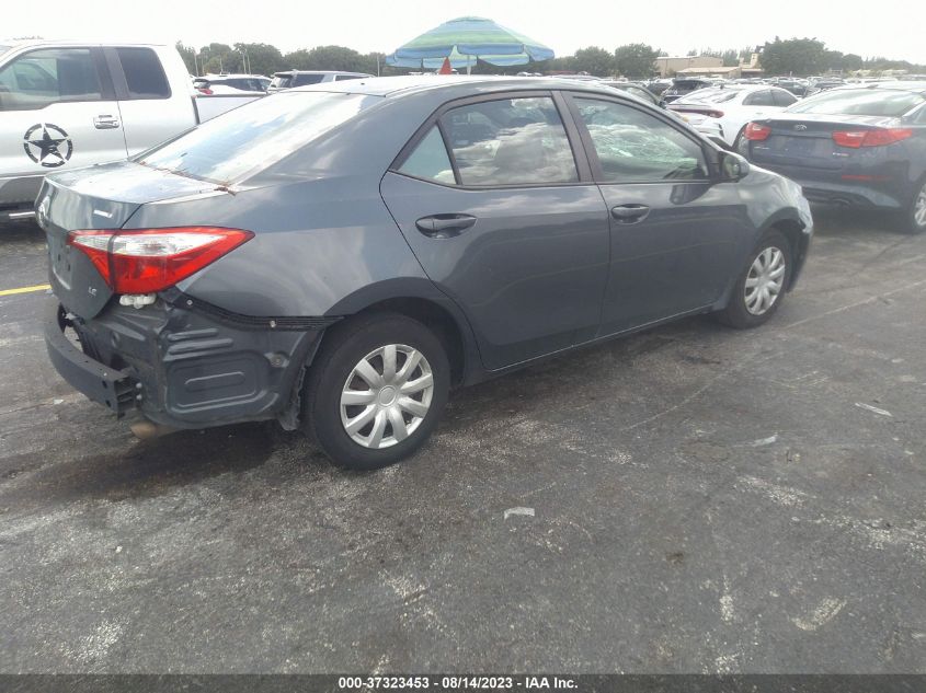 2014 TOYOTA COROLLA L/LE/S/S PLUS/LE PLUS - 5YFBURHE3EP118736