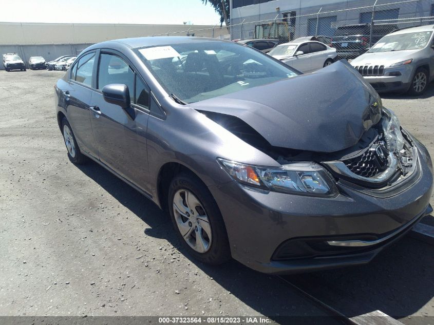 2015 HONDA CIVIC SEDAN LX - 2HGFB2E54FH510037