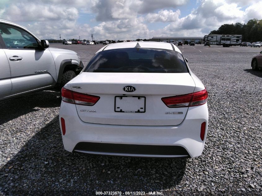 2017 KIA OPTIMA HYBRID EX - KNAGU4LE1H5009884