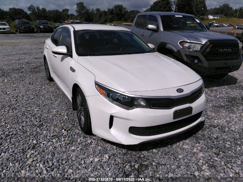 2017 KIA OPTIMA HYBRID EX - KNAGU4LE1H5009884