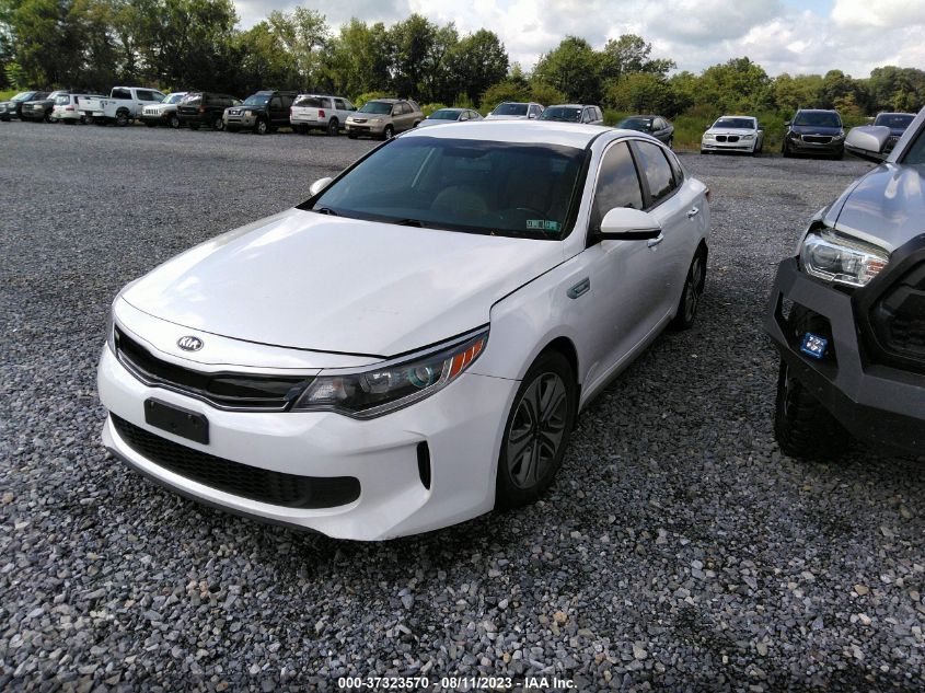2017 KIA OPTIMA HYBRID EX - KNAGU4LE1H5009884