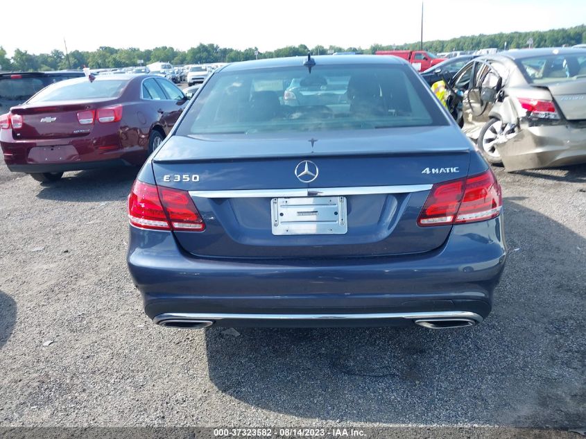 2014 MERCEDES-BENZ E 350 4MATIC - WDDHF8JB8EA981895