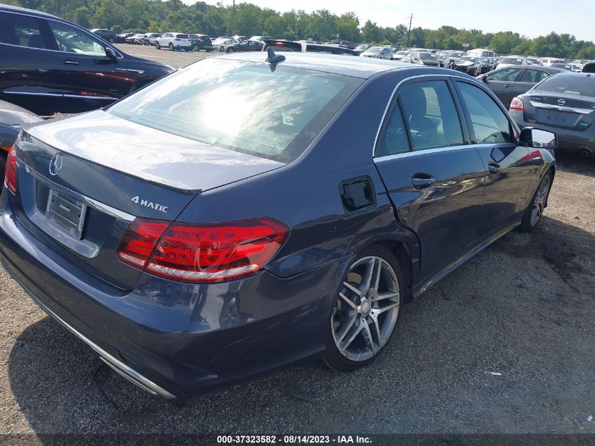 2014 MERCEDES-BENZ E 350 4MATIC - WDDHF8JB8EA981895