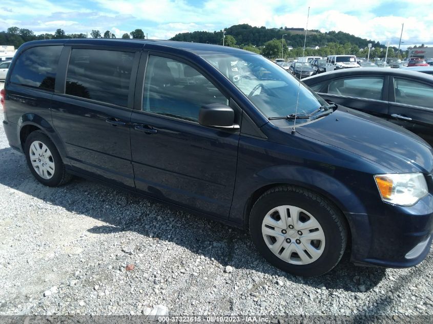 2016 DODGE GRAND CARAVAN SE - 2C4RDGBG5GR122125