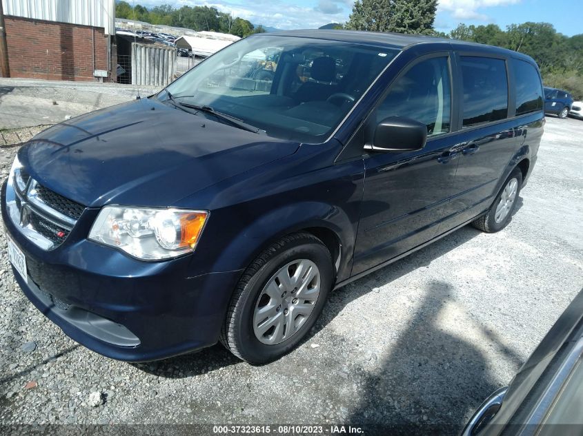 2016 DODGE GRAND CARAVAN SE - 2C4RDGBG5GR122125