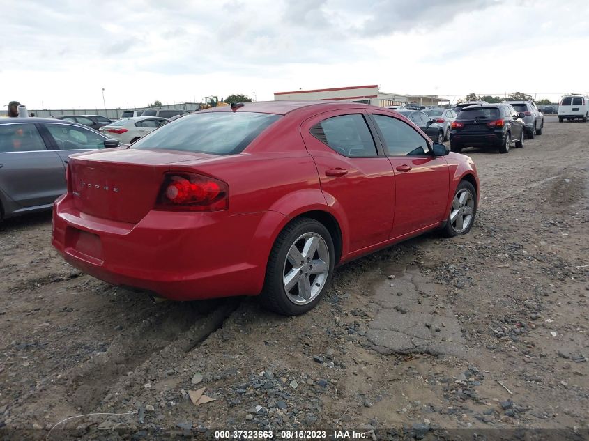 2013 DODGE AVENGER SE V6 - 1C3CDZAG6DN749576