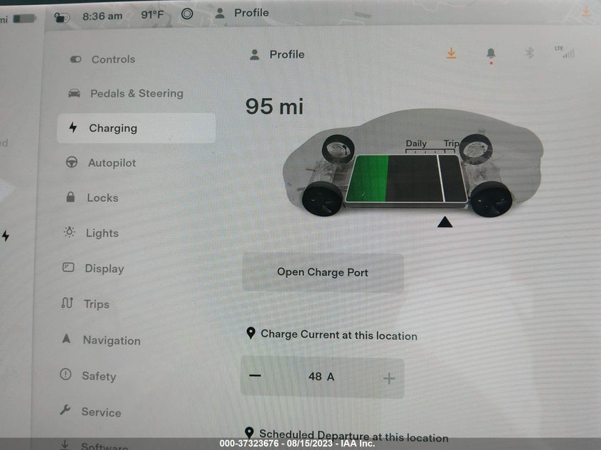 VIN 5YJ3E1EB1KF476969 2019 TESLA MODEL 3