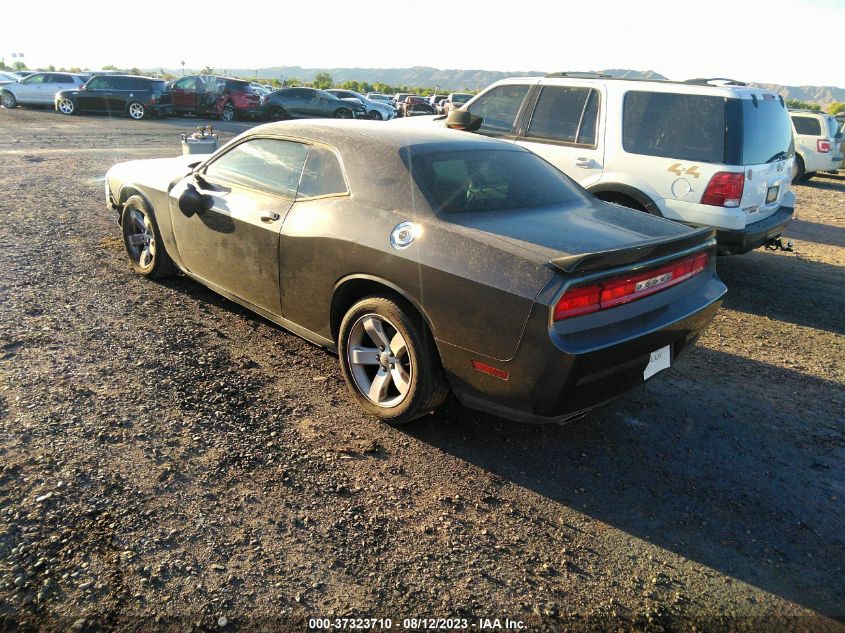 2013 DODGE CHALLENGER SXT - 2C3CDYAG0DH601104