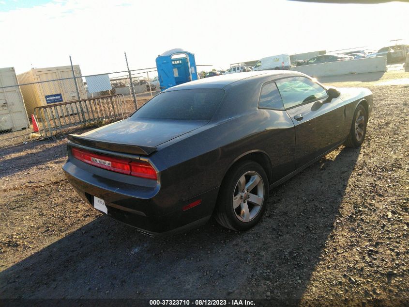 2013 DODGE CHALLENGER SXT - 2C3CDYAG0DH601104