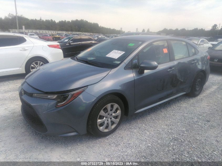 2022 TOYOTA COROLLA LE - JTDEPMAE4NJ214557
