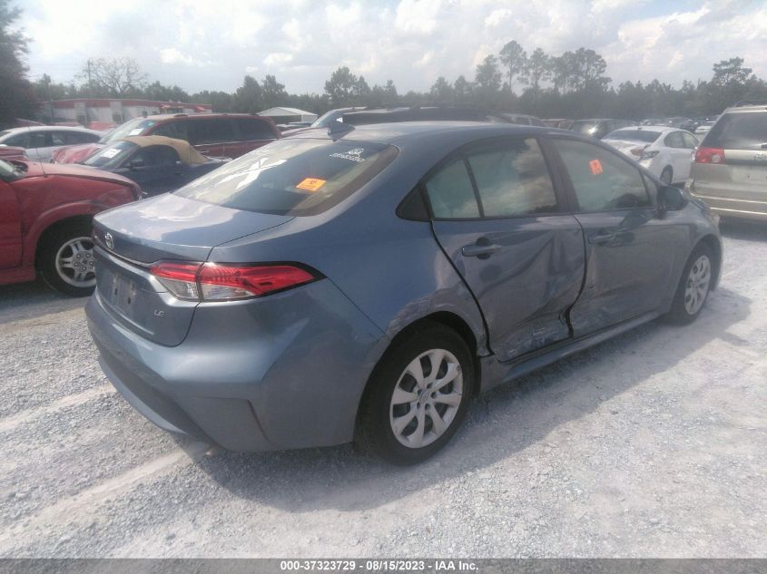 2022 TOYOTA COROLLA LE - JTDEPMAE4NJ214557