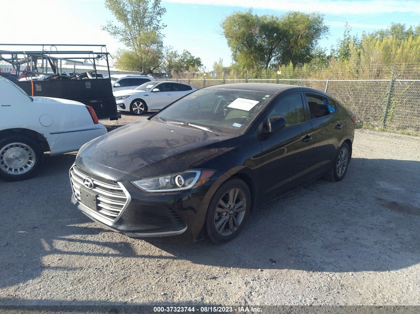 VIN KMHD84LF4JU591621 2018 HYUNDAI ELANTRA SEL