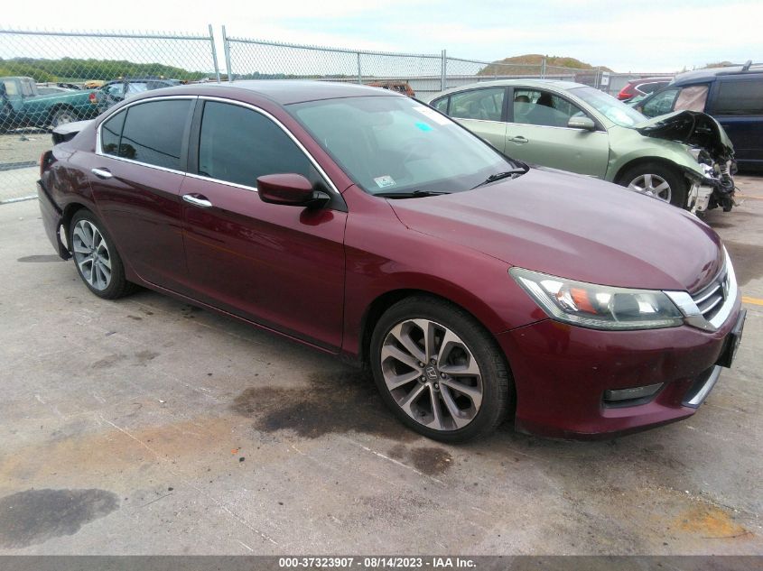 2015 HONDA ACCORD SEDAN SPORT - 1HGCR2F57FA162438