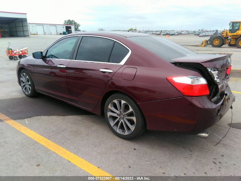 2015 HONDA ACCORD SEDAN SPORT - 1HGCR2F57FA162438