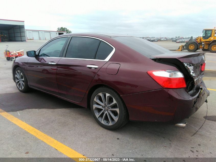 2015 HONDA ACCORD SEDAN SPORT - 1HGCR2F57FA162438