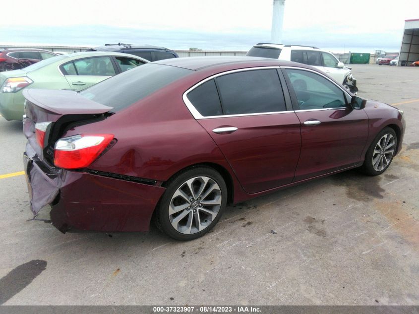 2015 HONDA ACCORD SEDAN SPORT - 1HGCR2F57FA162438