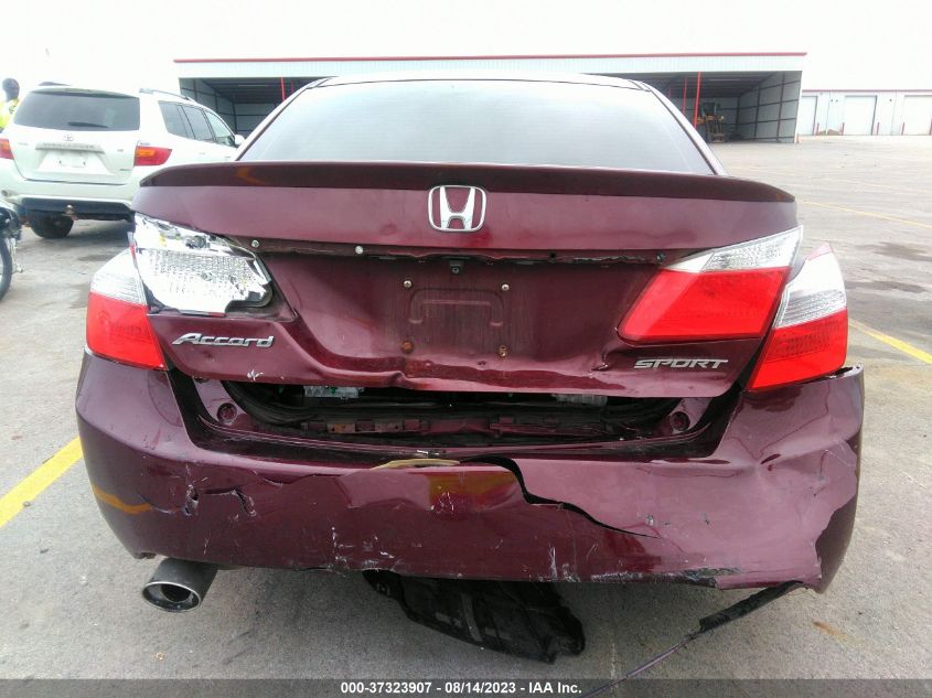 2015 HONDA ACCORD SEDAN SPORT - 1HGCR2F57FA162438