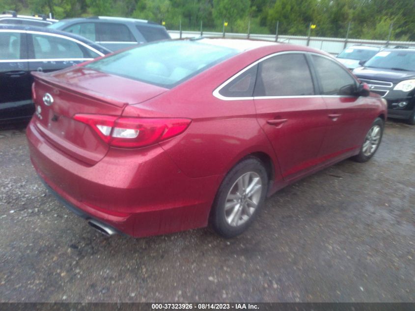 2015 HYUNDAI SONATA SE - 5NPE24AF3FH084935