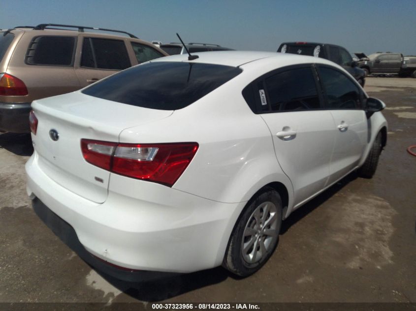 2016 KIA RIO LX - KNADM4A36G6687320