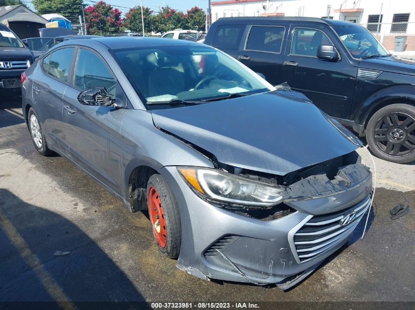 2017 HYUNDAI ELANTRA SE - KMHD74LF1HU072829