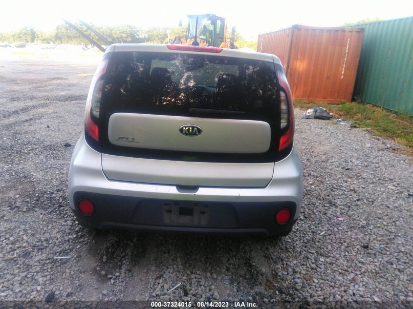 2017 KIA SOUL BASE - KNDJN2A23H7431341