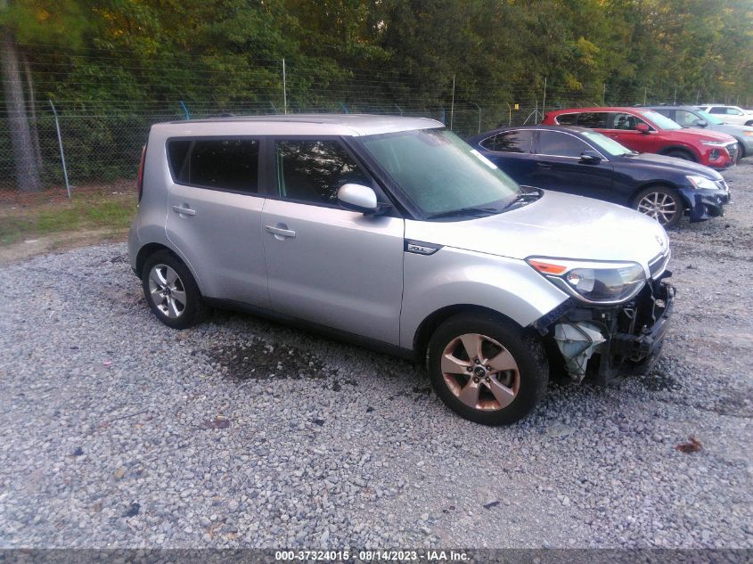 2017 KIA SOUL BASE - KNDJN2A23H7431341