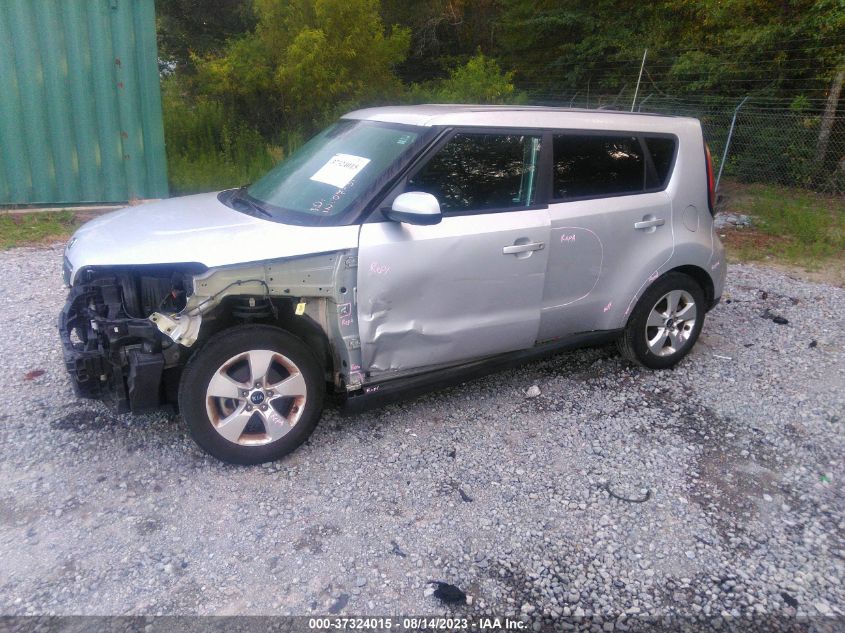 2017 KIA SOUL BASE - KNDJN2A23H7431341