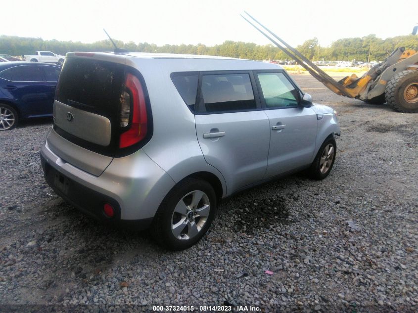 2017 KIA SOUL BASE - KNDJN2A23H7431341