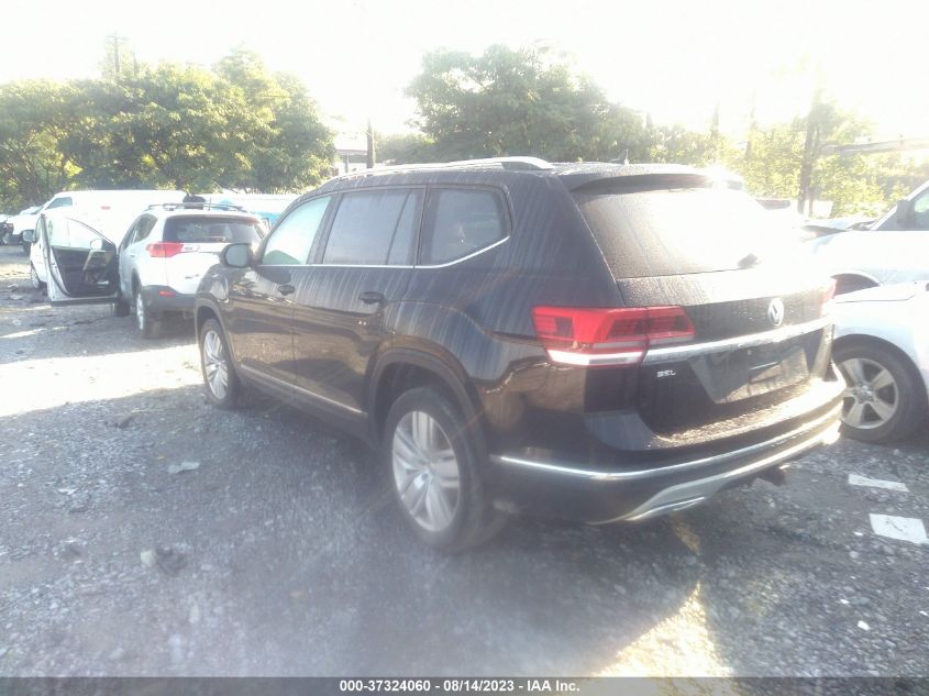 2019 VOLKSWAGEN ATLAS SEL - 1V2MR2CA3KC558898