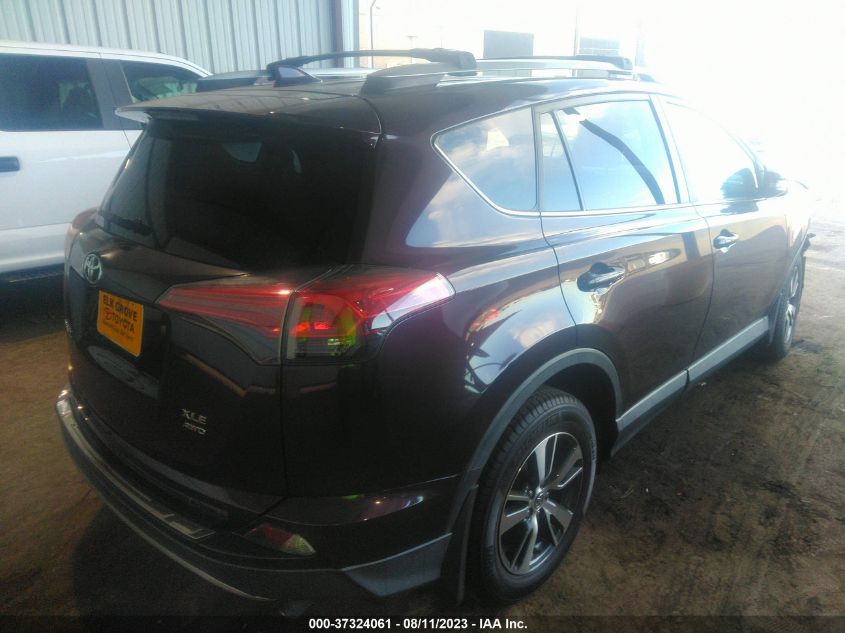 2017 TOYOTA RAV4 XLE - 2T3RFREV0HW669620