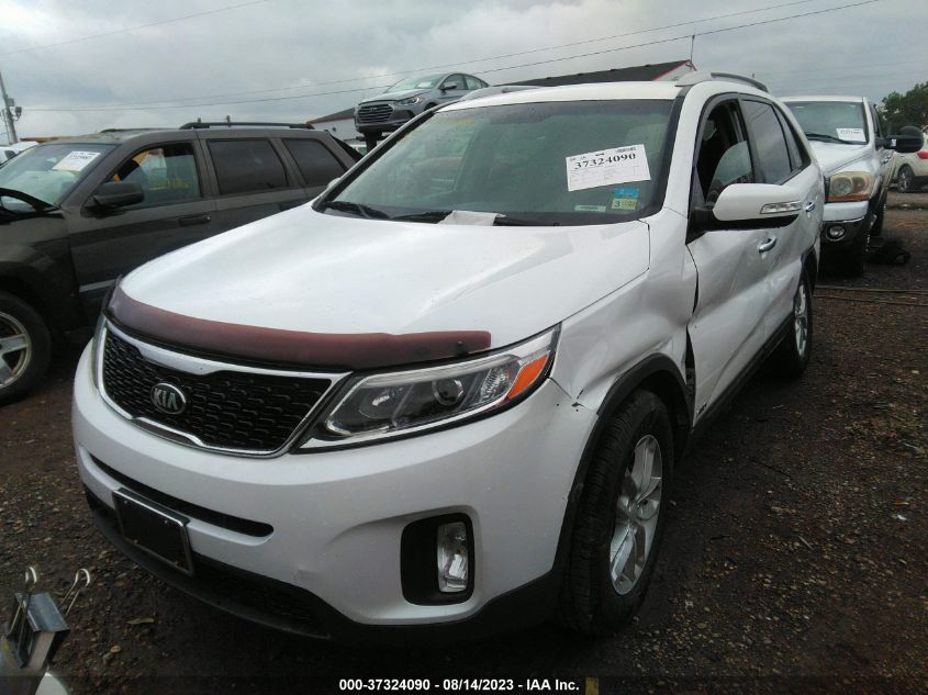 2014 KIA SORENTO LX - 5XYKTCA61EG530189