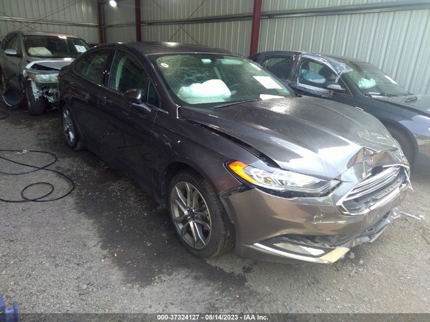 2017 FORD FUSION SE - 3FA6P0HD8HR212644