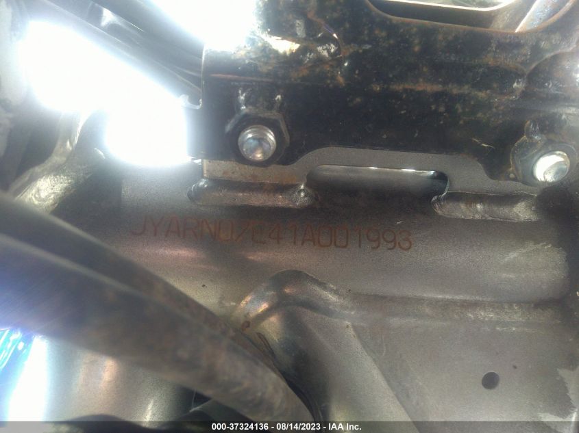 2001 YAMAHA FZS10 JYARN07E41A001993