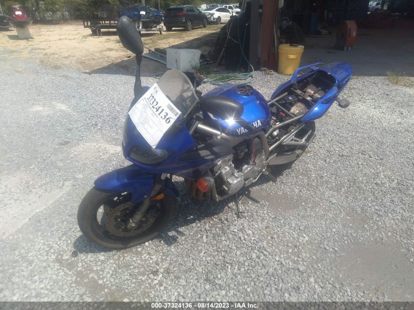 2001 YAMAHA FZS10 JYARN07E41A001993