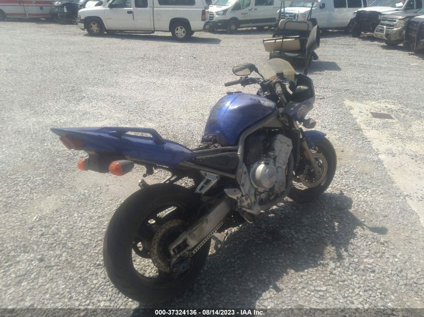 2001 YAMAHA FZS10 JYARN07E41A001993