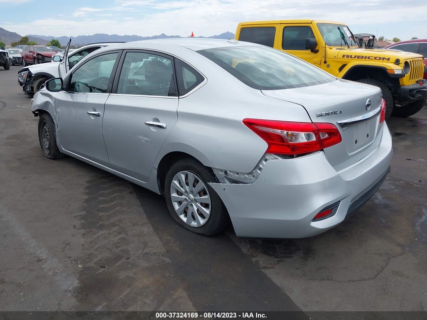 VIN 3N1AB7AP4HL697418 2017 NISSAN SENTRA SV